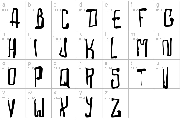 Madhouse
 lowercase a-z preview