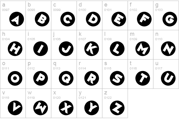 Magic Marbles
 lowercase a-z preview