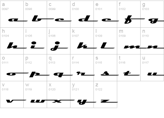 Magneto-SuperBoldExtended lowercase a-z preview