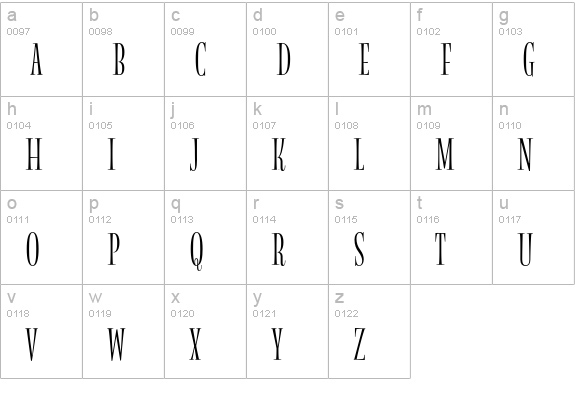 Magnolia MVB Std lowercase a-z preview
