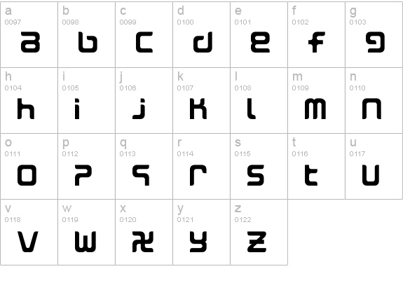 MarkingMarker-ALP lowercase a-z preview