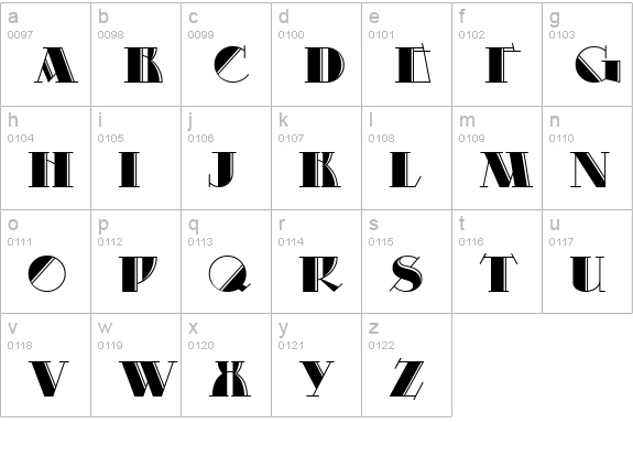 Marrakesh Express NF lowercase a-z preview