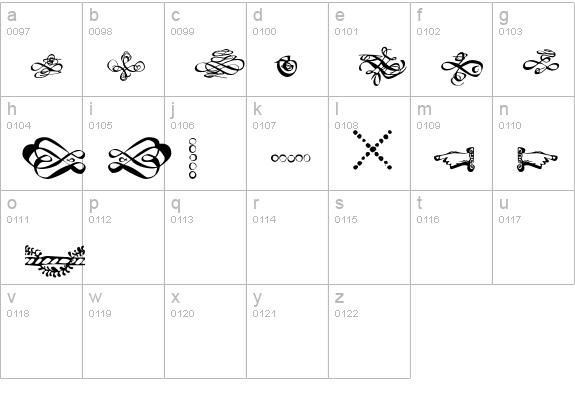 Masterpiece-Expert lowercase a-z preview