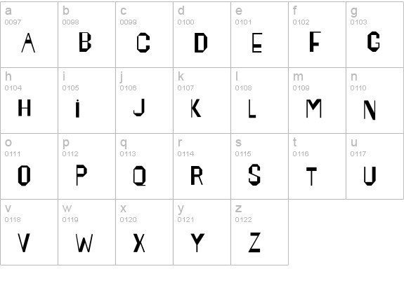Maynard lowercase a-z preview