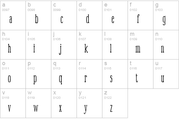 McFoodPoisoning3 lowercase a-z preview
