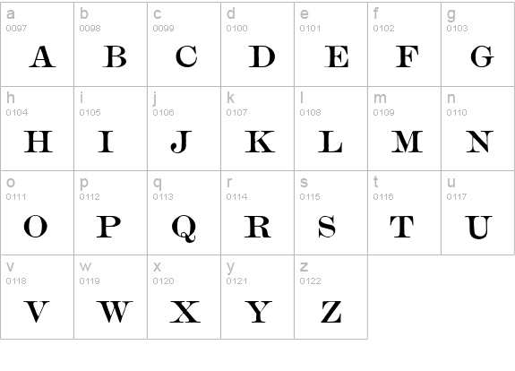 Mercantile Regular HPLHS lowercase a-z preview