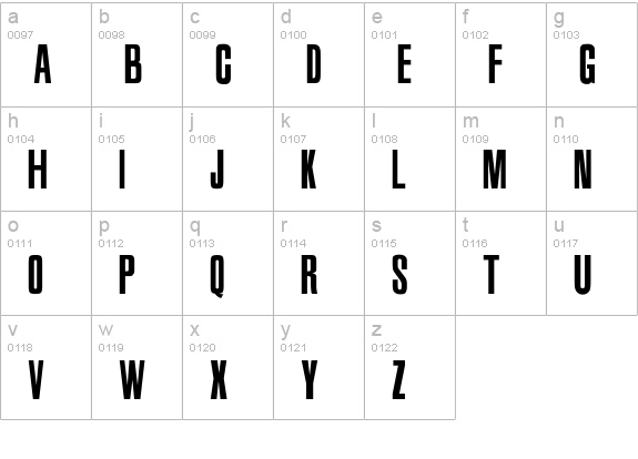 Metal Gear Solid 2 lowercase a-z preview