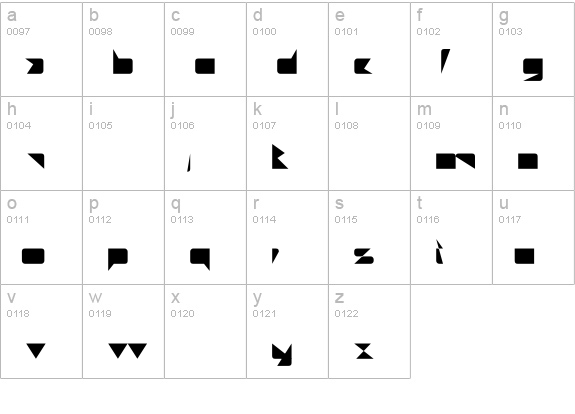 Miami lowercase a-z preview