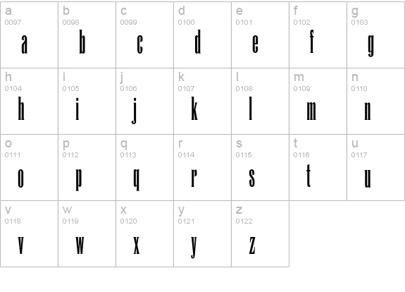 Michelle lowercase a-z preview