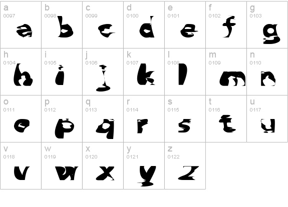 Milk lowercase a-z preview
