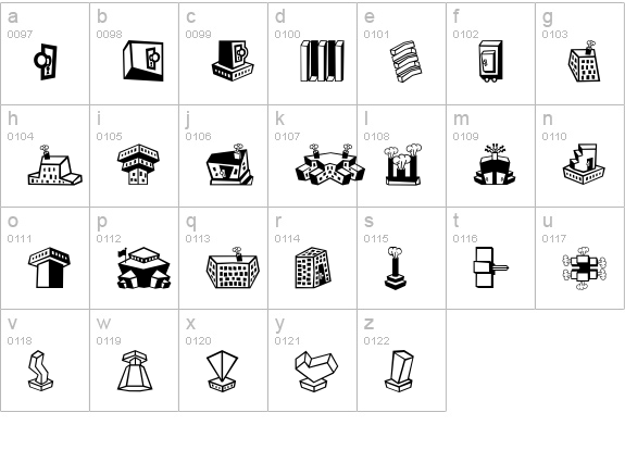 Mini Pics LilFeatures lowercase a-z preview