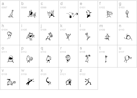 Mini Pics Mardi Gras Hop lowercase a-z preview