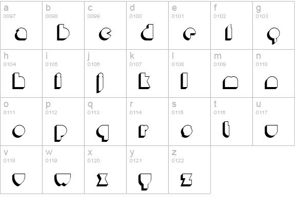 Misirlou Day lowercase a-z preview