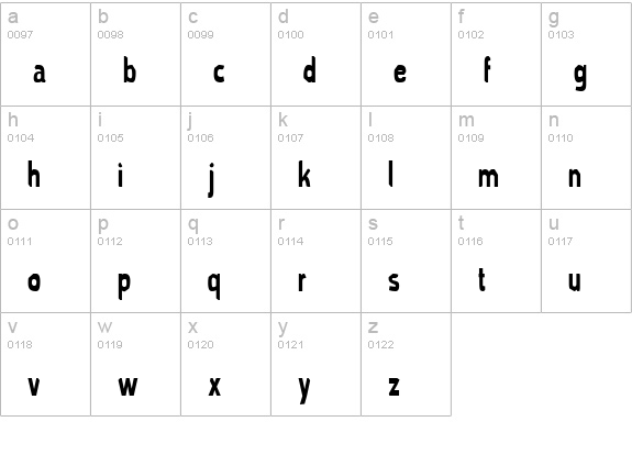 Mold Papa lowercase a-z preview
