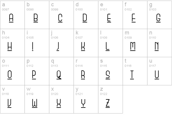 Monicas Salon NF lowercase a-z preview