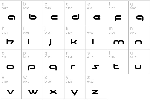 moonhouse lowercase a-z preview
