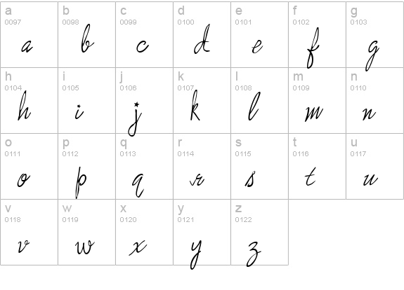 More Enchanted Prairie Dog lowercase a-z preview
