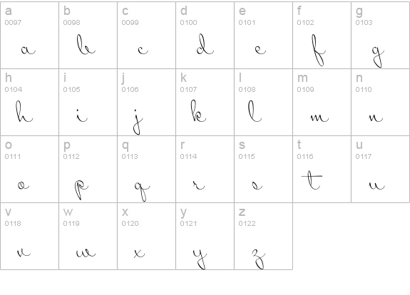 Mr Sopkin lowercase a-z preview