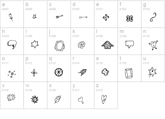 Mrs Doodle & Kids lowercase a-z preview
