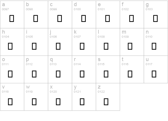 MT Matto Script Bold lowercase a-z preview
