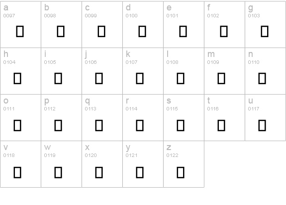 MT Matto Script Normal lowercase a-z preview