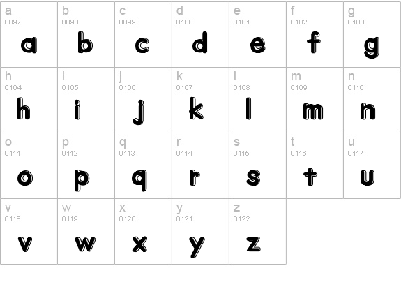 mumumu (sRB) lowercase a-z preview