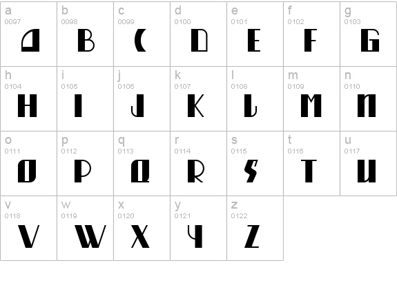 MunchausenNF lowercase a-z preview
