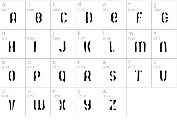 Mute Fruit Skimpy Krash lowercase a-z preview