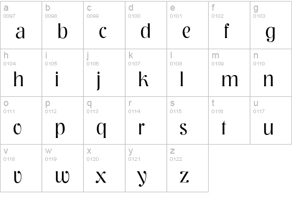 NashvilleSerial-Light-Regular lowercase a-z preview