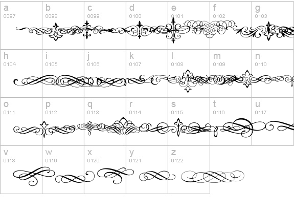 NatVignetteOne lowercase a-z preview
