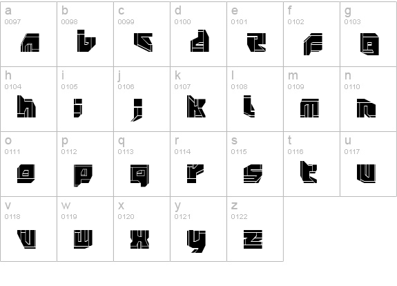 NeoPangaia[p2] lowercase a-z preview