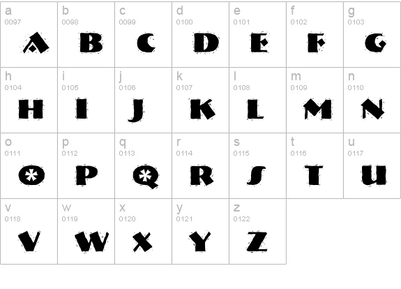 NervouzReich Rank lowercase a-z preview