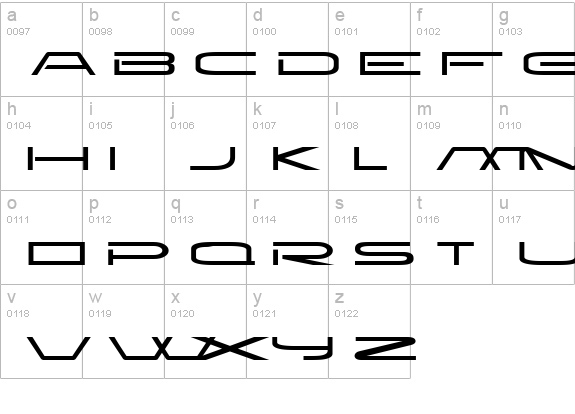 New Brilliant lowercase a-z preview