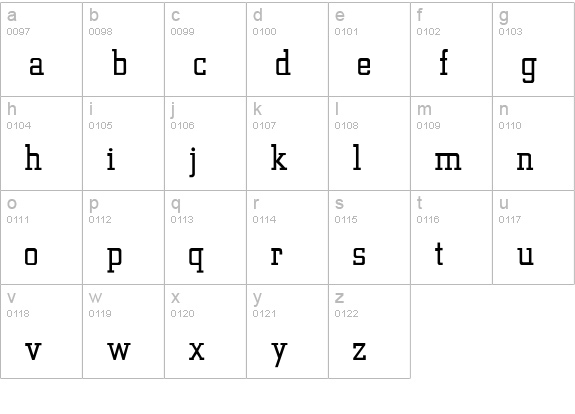 Nite-Light-Light lowercase a-z preview