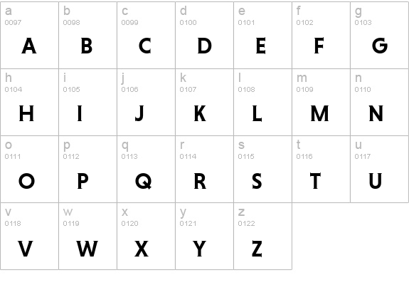 Niveau Serif Medium Small Caps lowercase a-z preview