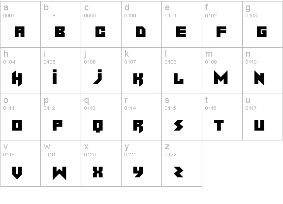 Noise Machine
 lowercase a-z preview