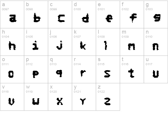NoRefunds lowercase a-z preview