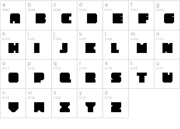 Novum ExtraBold lowercase a-z preview