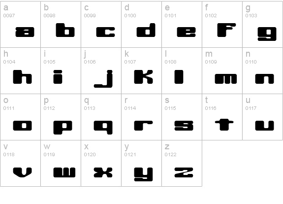 Off Kilter L -BRK- lowercase a-z preview