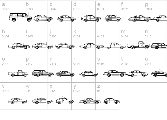 Oil Crisis A lowercase a-z preview