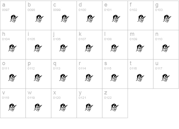 OLDMONEY lowercase a-z preview