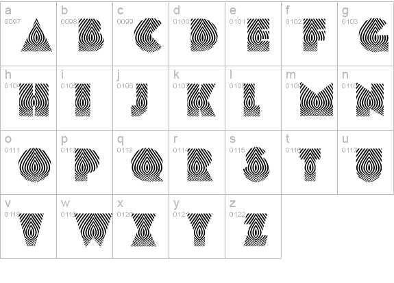 Onion lowercase a-z preview