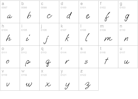 OoohBabyROB lowercase a-z preview