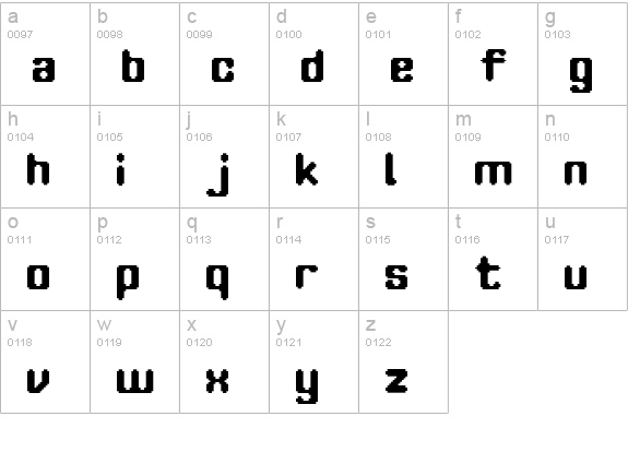 orange phone lowercase a-z preview