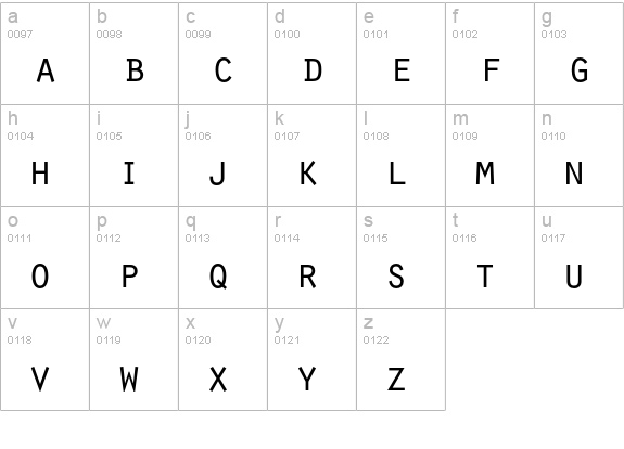 Orator Std Medium lowercase a-z preview