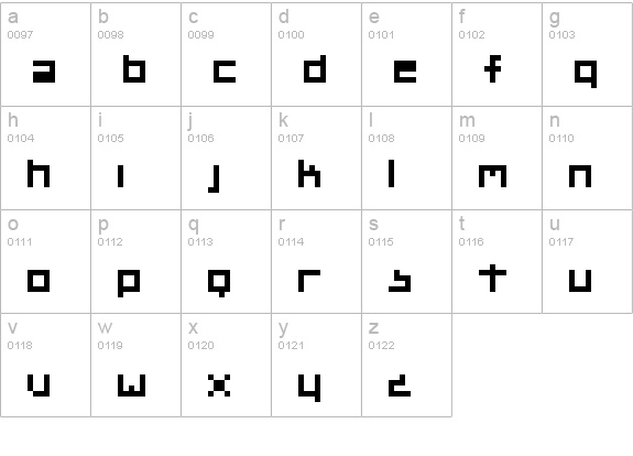 Org_v01 lowercase a-z preview