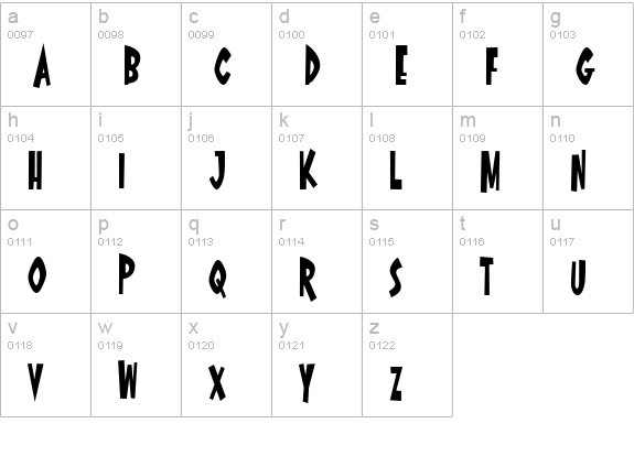 Oyster Bar BTN Cond Bold lowercase a-z preview