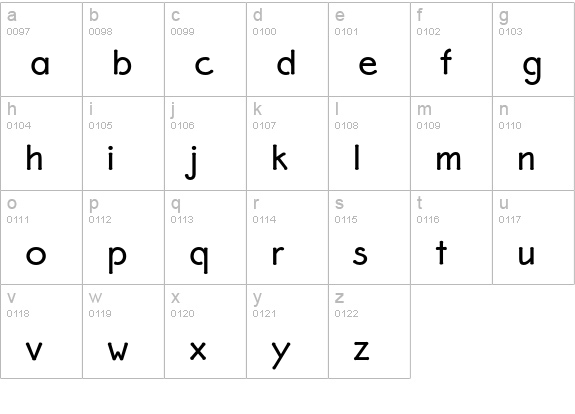 P22Eaglefeather-Bold lowercase a-z preview
