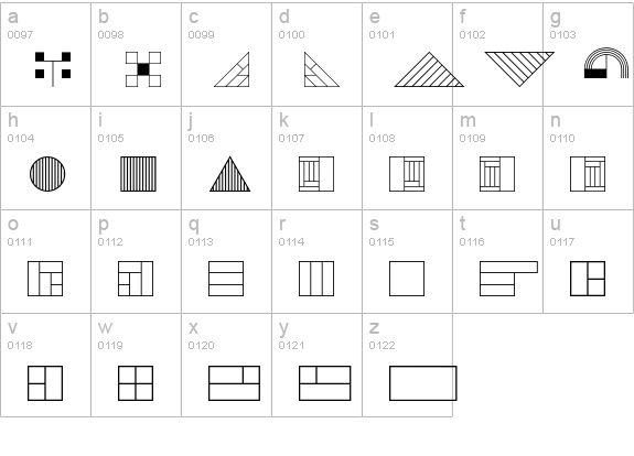 P22Eaglerock-Extras lowercase a-z preview