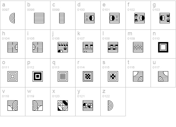 P22FLLWExhibition-Extras lowercase a-z preview